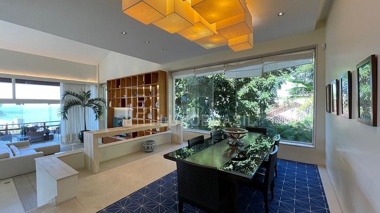 LUXOBRASIL #RJ712Mansão São Conrado 05 Rooms Ocean View Hous