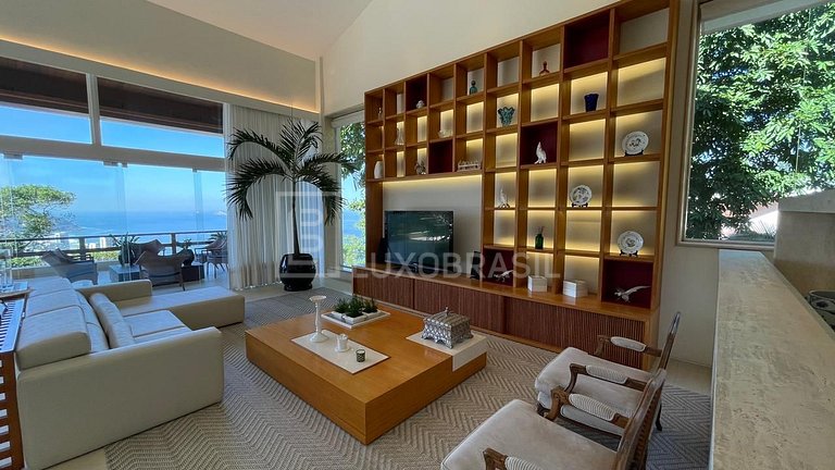 LUXOBRASIL #RJ712Mansão São Conrado 05 Rooms Ocean View Hous