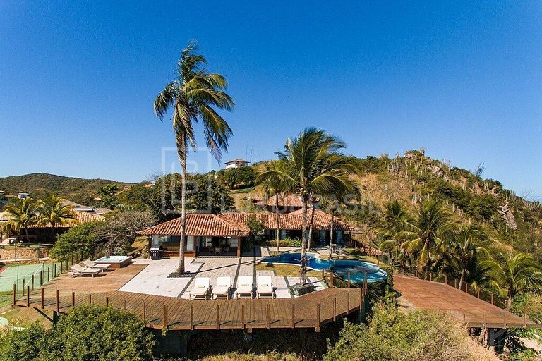 LUXOBRASIL #BZ42 Brava Casa con vistas al mar Alquiler de va