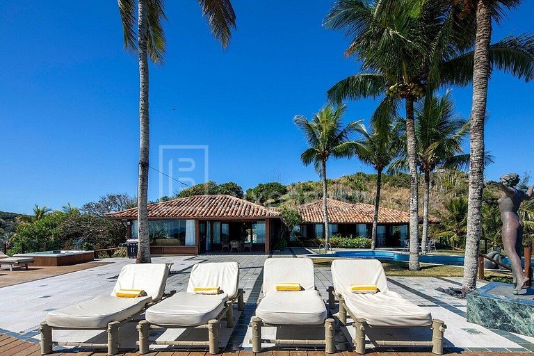 LUXOBRASIL #BZ42 Brava Casa con vistas al mar Alquiler de va