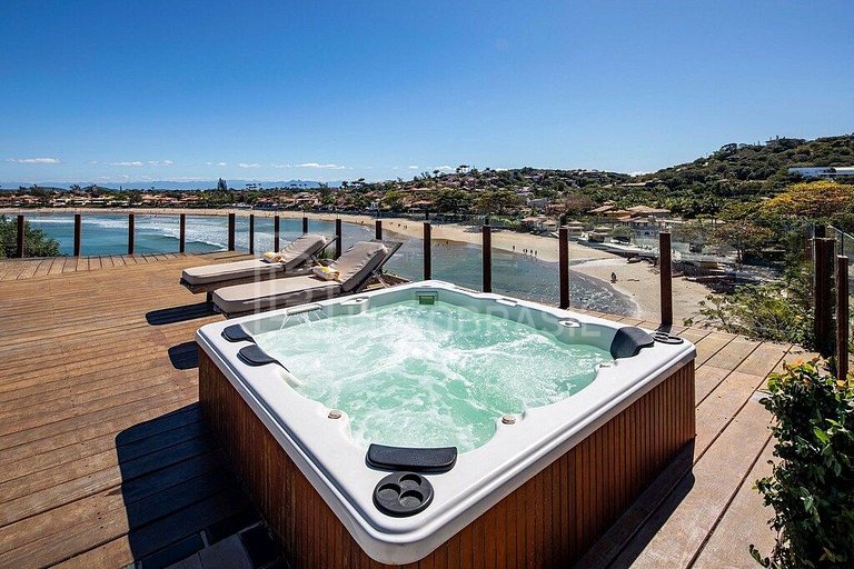 LUXOBRASIL #BZ42 Brava House 05 Suites Sea View Vacation Ren