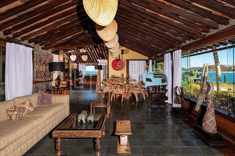 LUXOBRASIL #BZ42 Brava House 05 Suites Sea View Vacation Ren