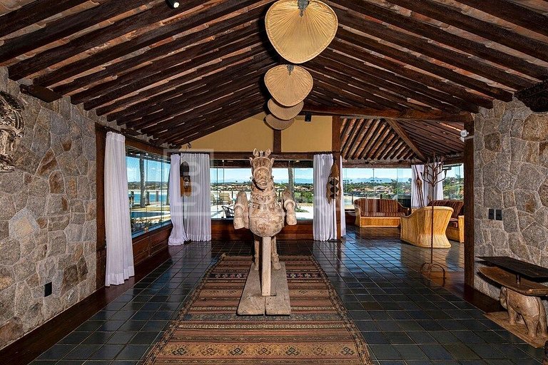 LUXOBRASIL #BZ42 Brava House 05 Suites Sea View Vacation Ren