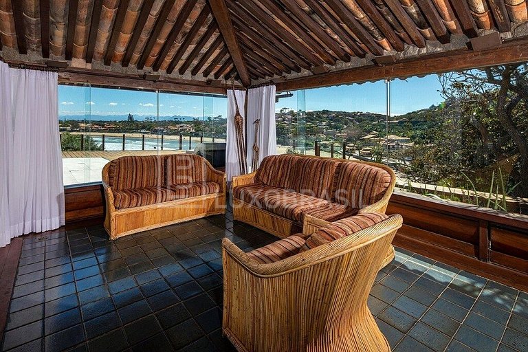LUXOBRASIL #BZ42 Brava Casa con vistas al mar Alquiler de va