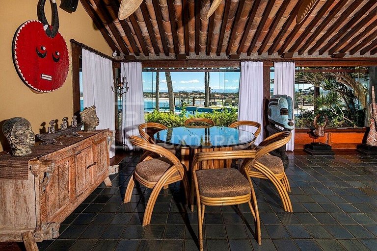 LUXOBRASIL #BZ42 Brava House 05 Suites Sea View Vacation Ren