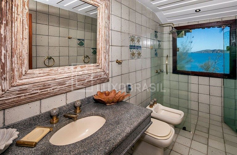 LUXOBRASIL #BZ42 Brava House 05 Suites Sea View Vacation Ren