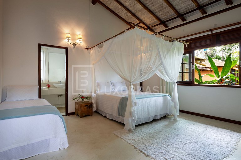 LUXOBRASIL #BA11 Casa Villa Eco Trancoso Aluguel de Temporad