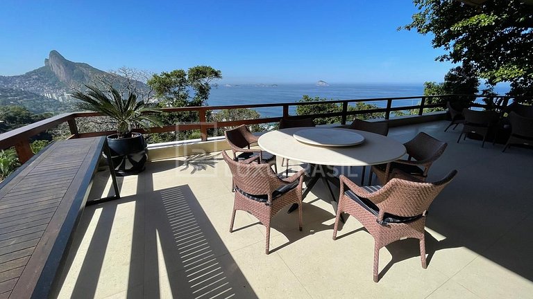 Mansão São Conrado 05 Quartos Vista Mar