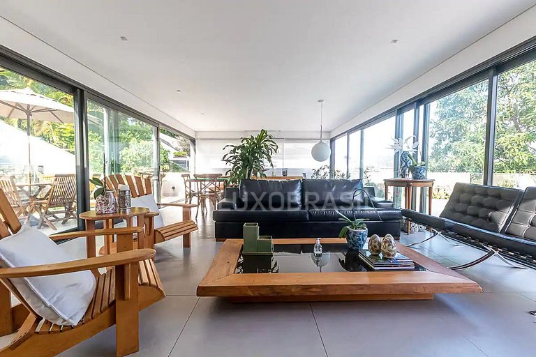 LUXOBRASIL #RJ50 Mansão Charme Jardim Botânico Aluguel de Te