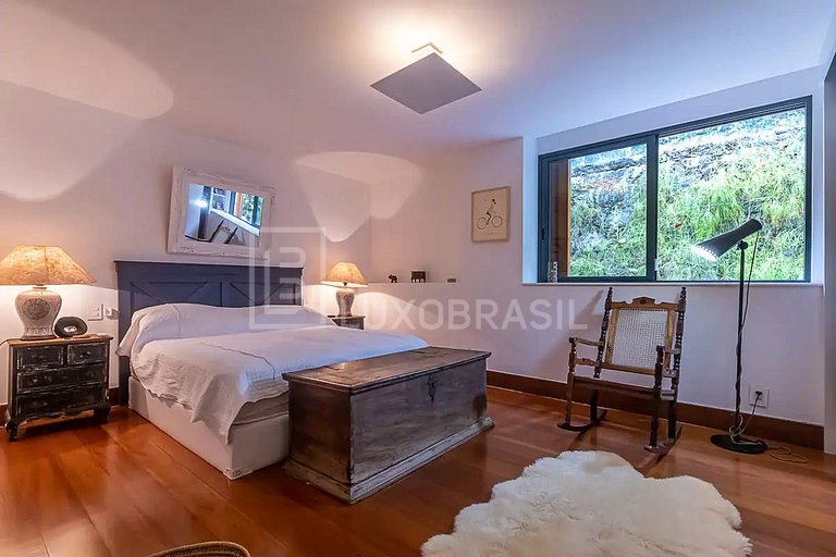 LUXOBRASIL #RJ50 Mansão Charme Jardim Botânico Aluguel de Te