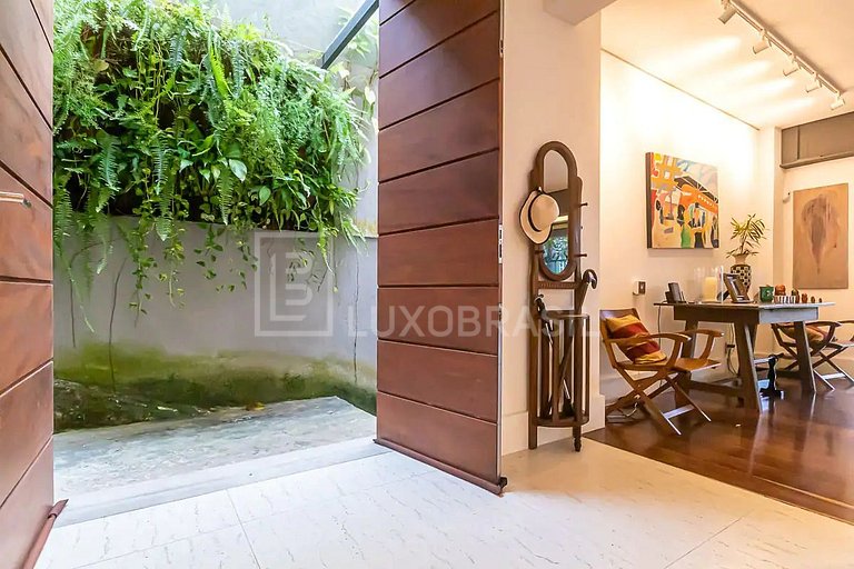 LUXOBRASIL #RJ50 Mansão Charme Jardim Botânico Aluguel de Te