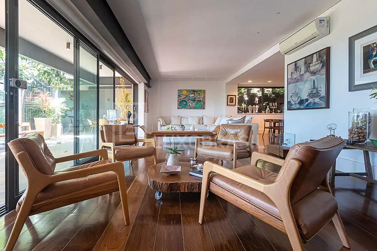 LUXOBRASIL #RJ50 Mansão Charme Jardim Botânico Aluguel de Te