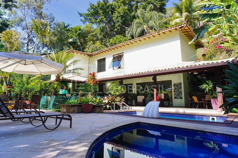 LUXOBRASIL #RJ706 Casa 04 Suites Itanhangá Casa Alquiler de