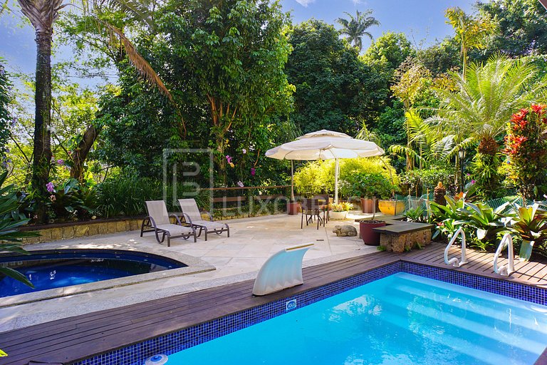 LUXOBRASIL #RJ706 Casa 04 Suites Itanhangá Casa Alquiler de