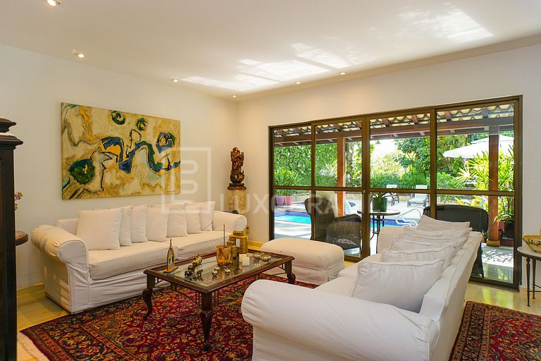 LUXOBRASIL #RJ706 Casa 04 Suites Itanhangá Casa Alquiler de