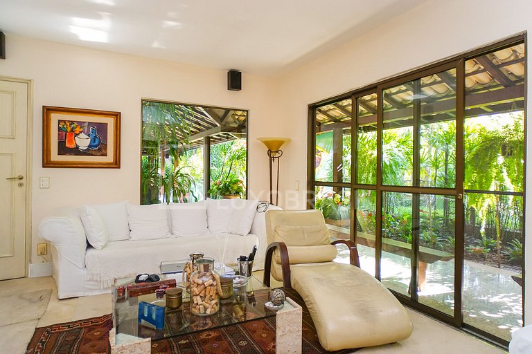 LB - RJ706 Casa 04 Suites Itanhangá Casa Alquiler de Tempora