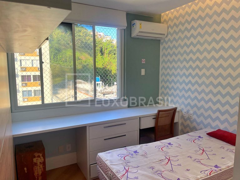 LB - RJ58 Cobertura tríplex con vista al mar en Leme alquile