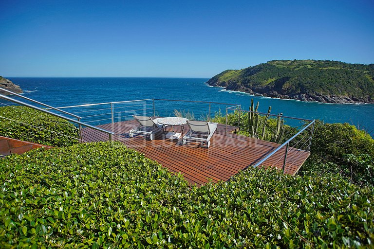 BRAZIL LUXURY #BZ15 Villa Cliff Sea View 06 Suites Praia da