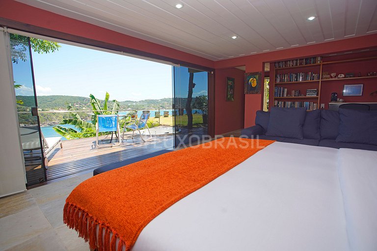 BRAZIL LUXURY #BZ15 Villa Cliff Sea View 06 Suites Praia da