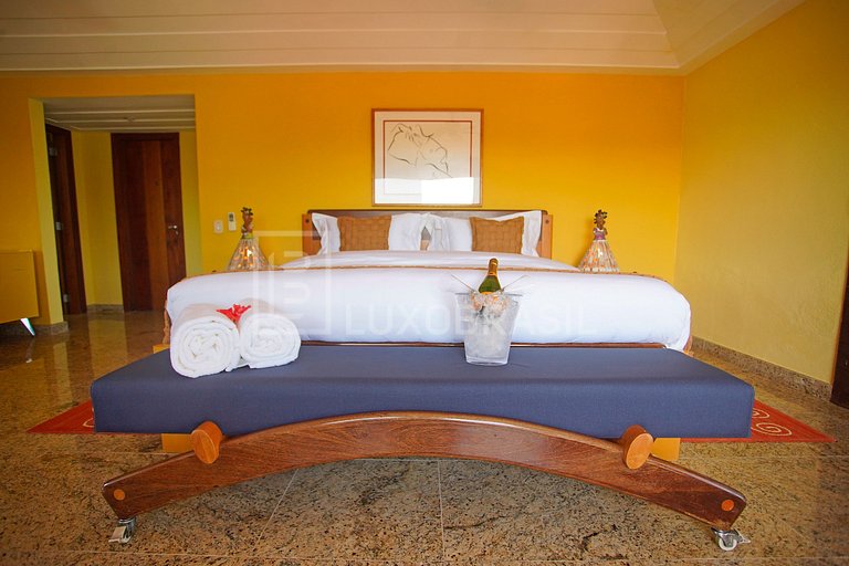 BRAZIL LUXURY #BZ15 Villa Cliff Sea View 06 Suites Praia da