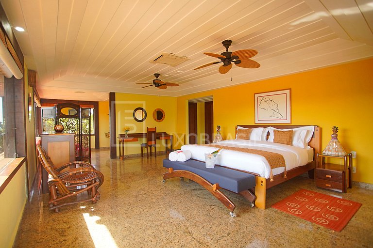 BRAZIL LUXURY #BZ15 Villa Cliff Sea View 06 Suites Praia da