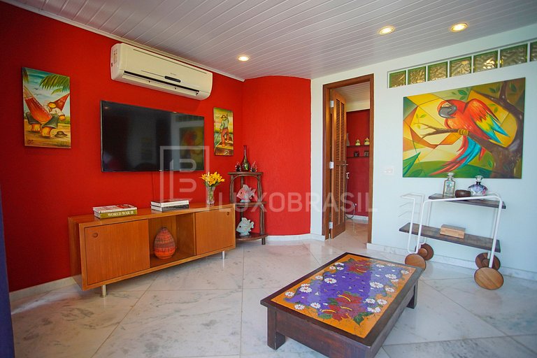 BRAZIL LUXURY #BZ15 Villa Cliff Sea View 06 Suites Praia da