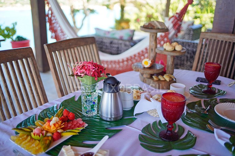BRAZIL LUXURY #BZ15 Villa Cliff Sea View 06 Suites Praia da