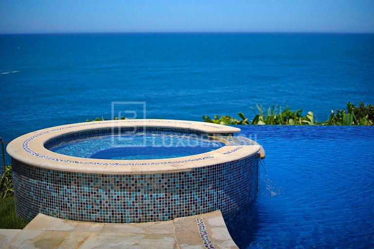 BRAZIL LUXURY #BZ15 Villa Cliff Sea View 06 Suites Praia da