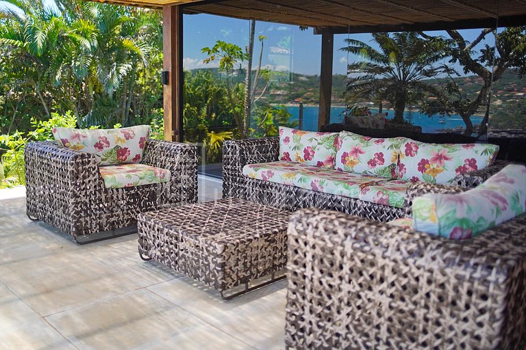 BRAZIL LUXURY #BZ15 Villa Cliff Sea View 06 Suites Praia da