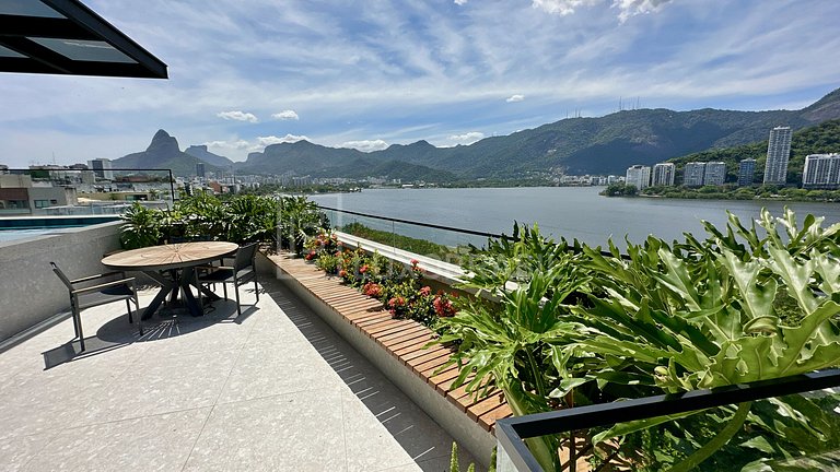 LuxoBrasil #RJ59 Cobertura Lagoa Aluguel de Temporada