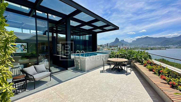 LuxoBrasil #RJ59 Penthouse Lagoa Duplex