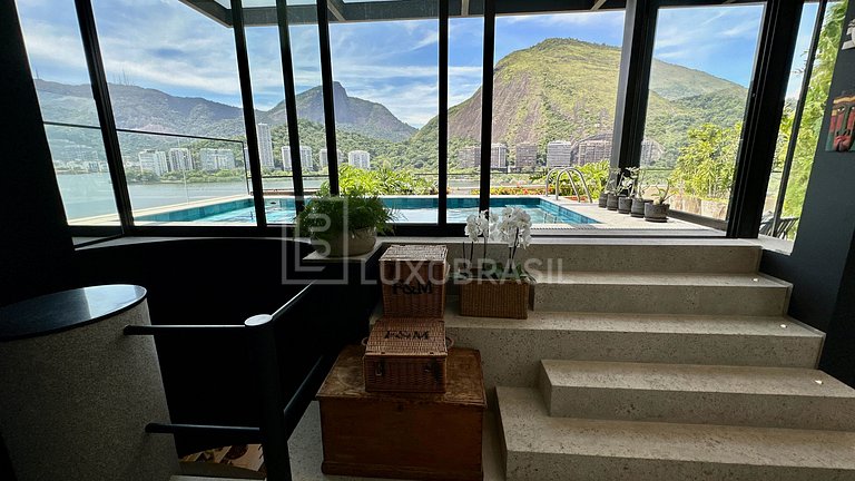 LuxoBrasil #RJ59 Cobertura Lagoa Aluguel de Temporada