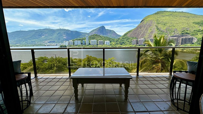 LuxoBrasil #RJ59 Cobertura Lagoa Aluguel de Temporada