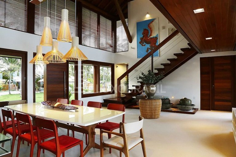 Casa da Trindade Tamandaré | 8 Quartos Frente Mar