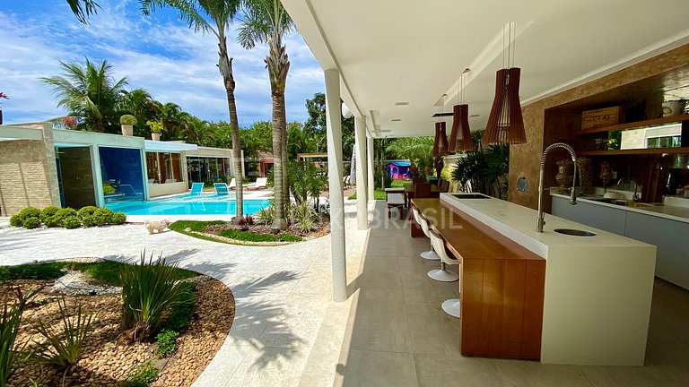 Mansão 04 Suítes no Condomínio Mansões