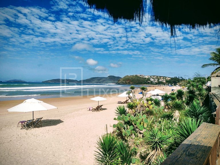 LUXOBRASIL #BZ05 Casa GeriBali Pé na Areia Aluguel de Tempor