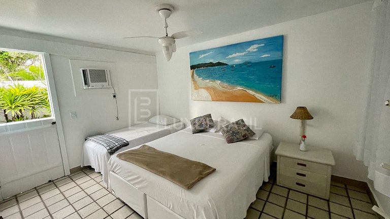 LUXOBRASIL #BZ05 Casa GeriBali Pé na Areia Aluguel de Tempor