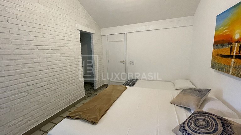 LUXOBRASIL #BZ05 Casa GeriBali Pé na Areia Aluguel de Tempor
