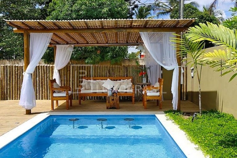 LUXOBRASIL #BA22 Villa Slim Trancoso Aluguel Temporada