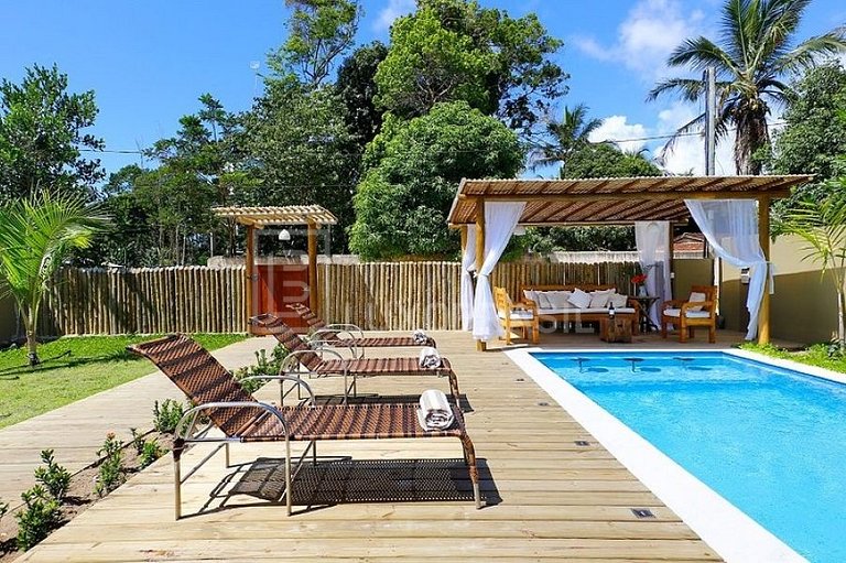 LUXOBRASIL #BA22 Villa Slim Trancoso Aluguel Temporada