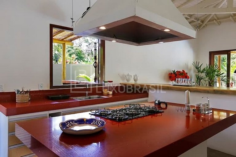 LUXOBRASIL #BA22 Villa Slim Trancoso Aluguel Temporada