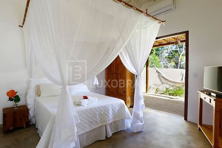 LUXOBRASIL #BA22 Villa Slim Trancoso Aluguel Temporada