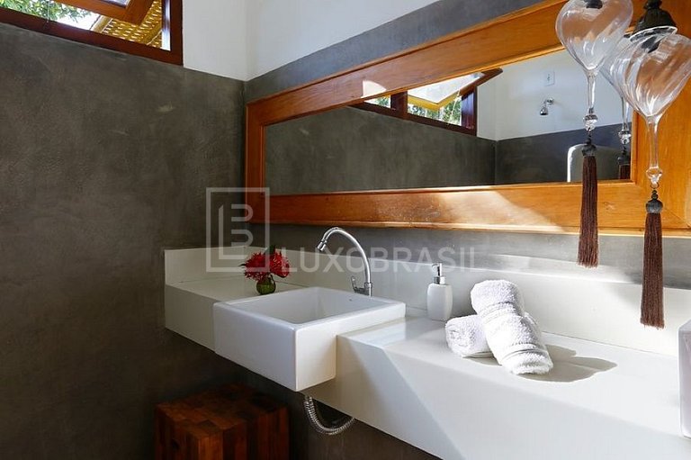 LUXOBRASIL #BA22 Villa Slim Trancoso Aluguel Temporada