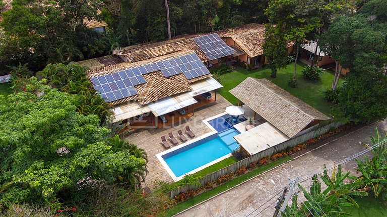 LUXOBRASIL #BA11 Casa Villa Eco Trancoso Aluguel de Temporad