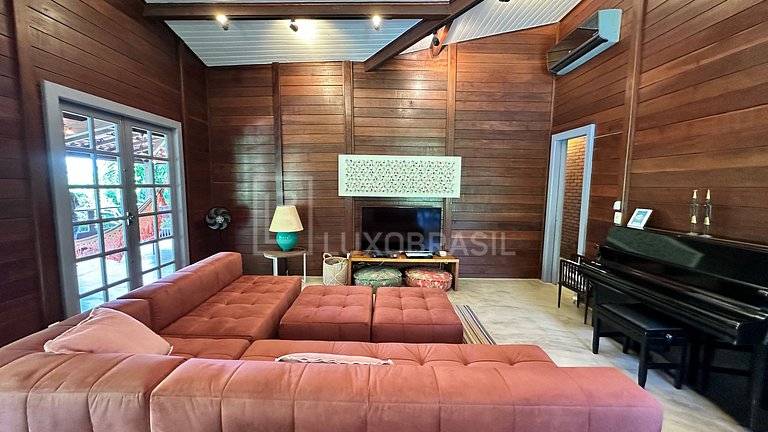 LUXOBRASIL #RJ72 House Mountain and Sea 04 Suites in Joá Sea