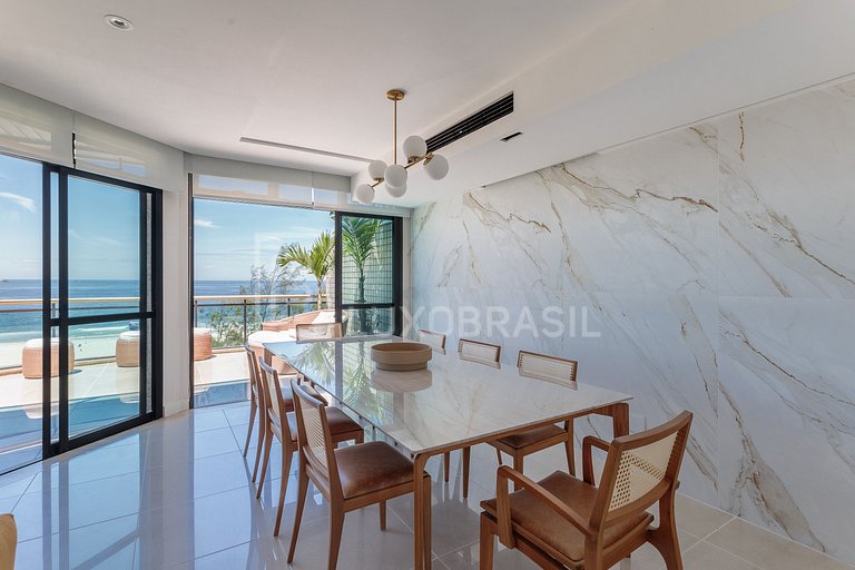 LUXOBRASIL #RJ67 Atico Duplex Frente al Mar Pepê Alquiler de