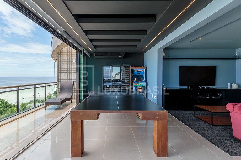 LUXOBRASIL #RJ67 Atico Duplex Frente al Mar Pepê Alquiler de