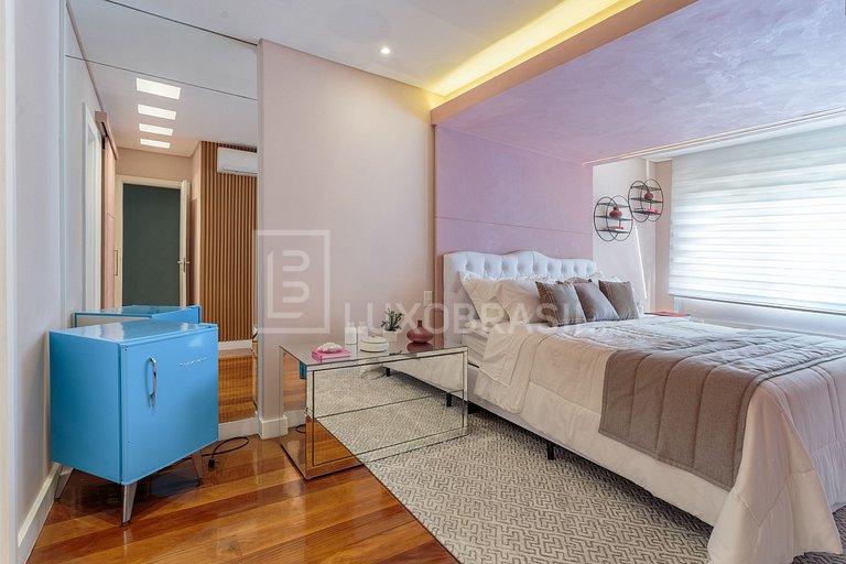 LUXOBRASIL #RJ67 Atico Duplex Frente al Mar Pepê Alquiler de