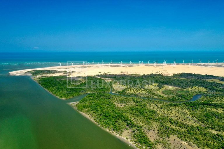 LUXOBRASIL #CE11 Vila Stella Cadente Pé na Areia Alquiler de
