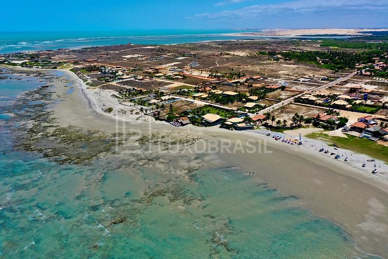 LUXOBRASIL #CE11 Vila Stella Cadente Pé na Areia Alquiler de
